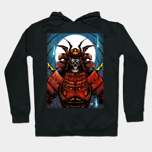 Undead Samurai Hoodie by Haroldrod